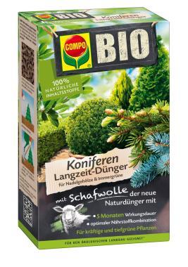 Compo biotrágya fenyőkhöz gyapjúval 2kg
