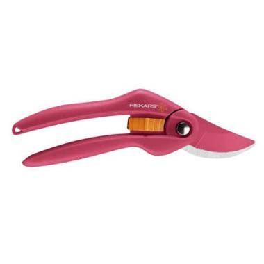 Fiskars metszőolló, rubinvörös P26