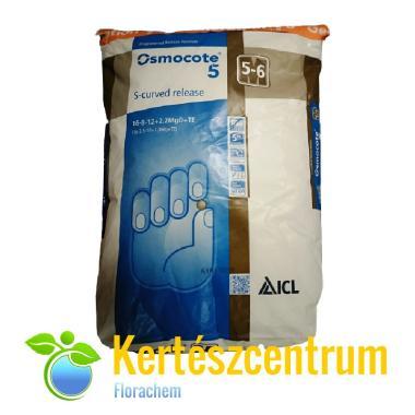 OSMOCOTE 5 S-Curved 5-6M 16-8-12+2MgO+TE 25kg