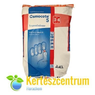 OSMOCOTE 5 S-Curved 3-4M 16-8-12+2MgO+TE 25kg